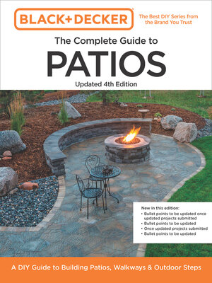 cover image of Black and Decker Complete Guide to Patios